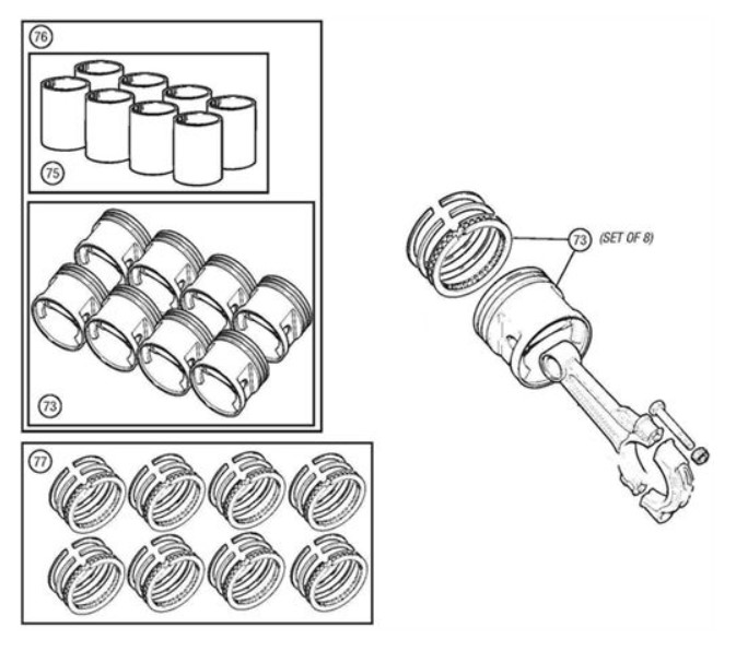 CYLINDER LINER SET A-ED01-102A-0000A